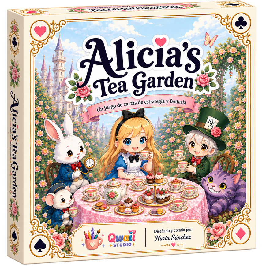 Caja original de Alicia’s Tea Garden